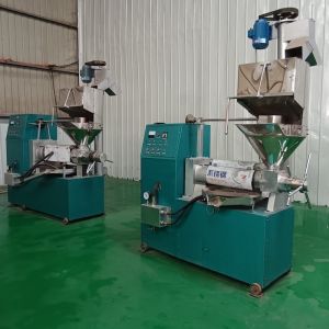 6YL-100 Automatic Oil Press Machine With Digital Temperature Control 7.5kw