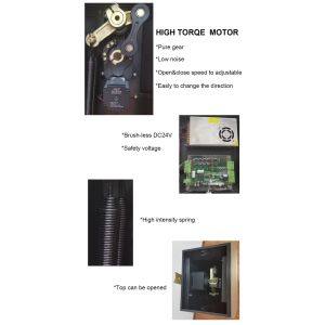 Outdoor Access Control Barrier Gate for Customizable Office Buildings and Public