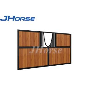 China Front Panels Horse Back Side Horse Stable Partitions 10ft 12ft 14ft on sale