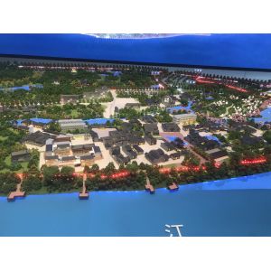 1:150 Traditional Chinese Ancient Town Model Architectural Customized