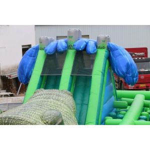 Safe Inflatable Sports Games Forest Animal Exploration Theme For Outdoor
