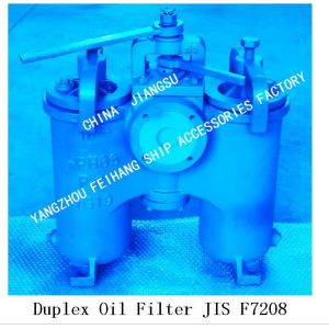 BASIC PRODUCT INFORMATION OF JIS F7208-100A MARINE DUPLEX OIL FILTER-DUPLEX