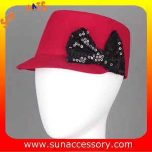 8970346 Sun Accessory customized winner fashion 100% wool felt cadet newsboy