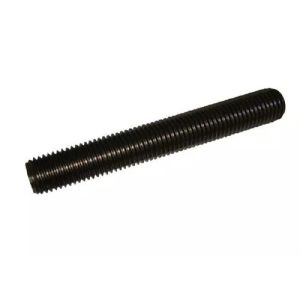 M4 - M48 Double Ended Bolt , Carbon Steel Full Thread Stud Bolt Black Color