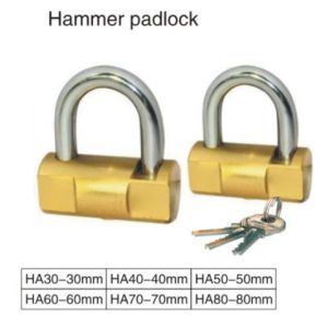 Chrome Plated High Security Keyed Padlock 2 Steel Keys Solid Steel Body