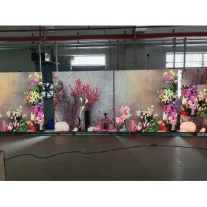 Die Cast Aluminum SMD LED Screen P4 Indoor Video Advertising RGB Display Screen