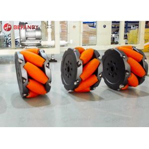 Smart Robot Omnidirectional 300kg Load Mecanum Wheel 152 Mm