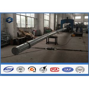 Load Test Polygonal Shape Electrical Power Transmission Pole 50FT ~ 80FT Size