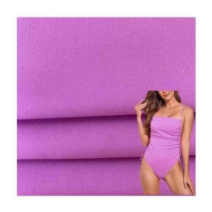 Jersey Fabric 170-240gsm Nylon Spandex Bathing Suit Material with Four-Way