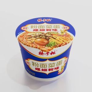 Net Weight 208g Chinese Fast Noodlesa And Vermicelli With A Whole Egg Snail