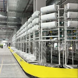 Split Type Air Conditioner Automation Conveyor Line with Test System