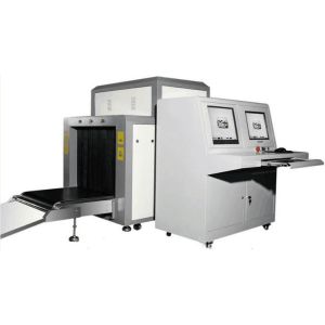 China DOUBLE ENERGY 40mm steel penetration ABNM-100100C X ray baggage scammer machine on sale