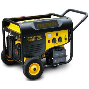 Buy cheap 2.8KVA Gasoline Generator with Handle & Wheels from wholesalers