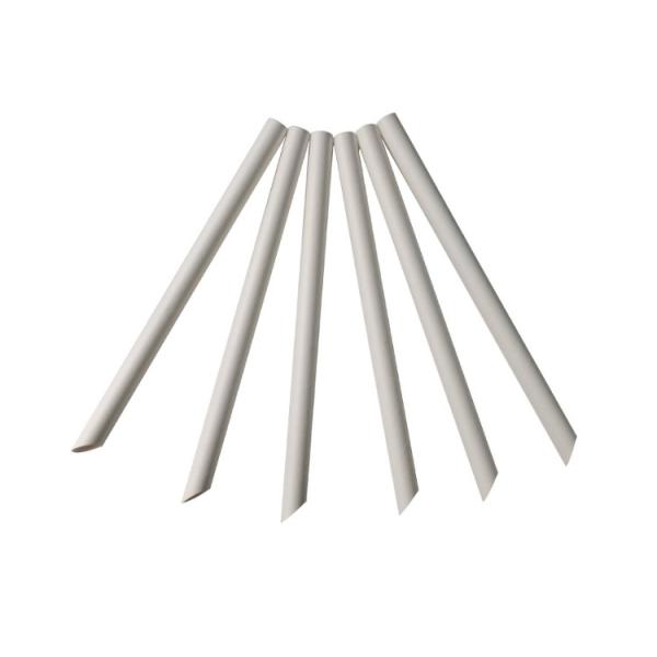 Quality Food Grade Certified 100% Biodegradable Environmentally Friendly Disposable PLA Degradable Plastic Straws 12*190/230MM wholesale