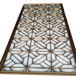 Metal stainless steel screens decorative room partition dividers