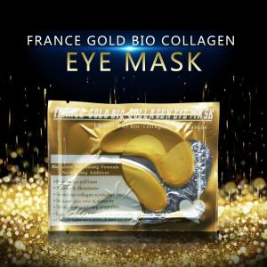 China Natural Gold Collagen Eye Mask Wrinkle Removing Reduces Dark Circles on sale