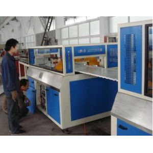 Double Conical Screw PVC Crust Foam Board Machine , Foam Making Machine For