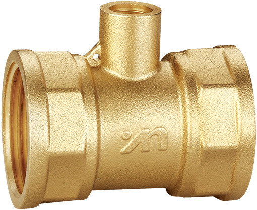 3002 Straight Way Female x Female Threaded Brass Fitting with M10 x 1 Outlet for
