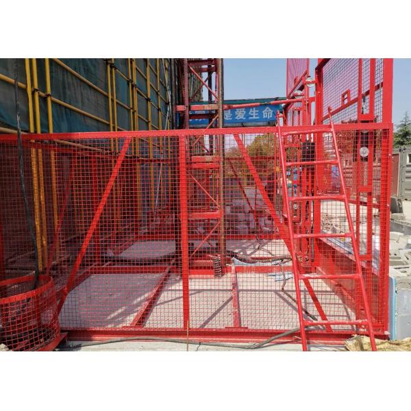 Quality Vertical Handling Construction Hoist Safety / Temporary Construction Elevator wholesale