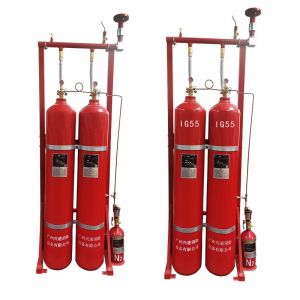 High Safety Inert Gas Fire Suppression System ≤10s Spraying Time Easy Installati