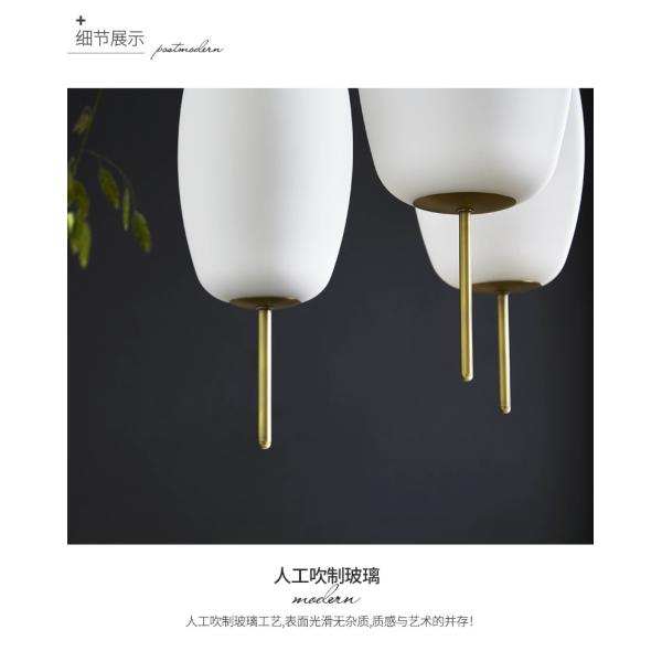 Nordic Art Design Simple Pendant Lights Bedroom Living/Dining Room Silk Pendant Lamp(WH-GP-125)