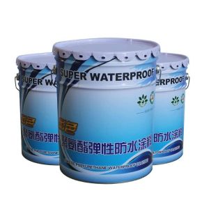 Liquid PU Waterproofing Coating Spray / Scrape Strong Film Forming Elasticity
