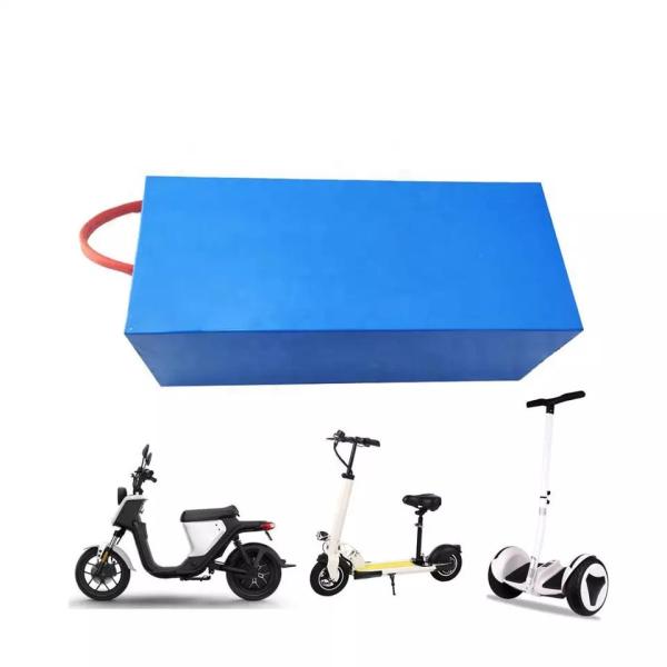 OEM ODM LiFePO4 lithium battery pack NMC NCM Blue Thermoplastic Film EV Battery Pack 48V 48Ah Electric Scooter battery
