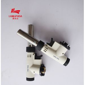 Cheap Manual Ignition 20cm Torch Lighter Cooking , Zinc Alloy Kollea Butane Torch for sale