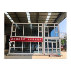 Cheap Modern Design 20ft Container Mobile House for Temporary Construction Site Migrant Workers' Living Quarters Solution for sale