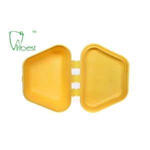 Disposable PP Dental Teeth Retainer Case Box With Hole