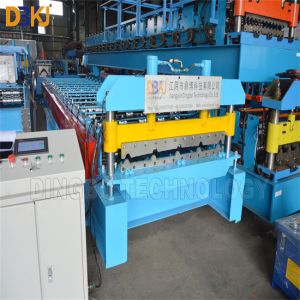 5.5Kw Roof Panel Roll Forming Machine 1220mm Roof Sheet Making Machine