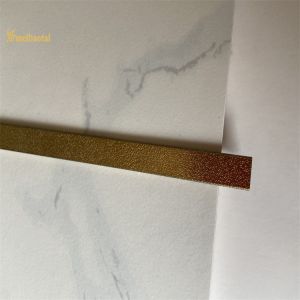 SS201 Stainless Steel Wall Trim Embossed Antifinger Print T Shape