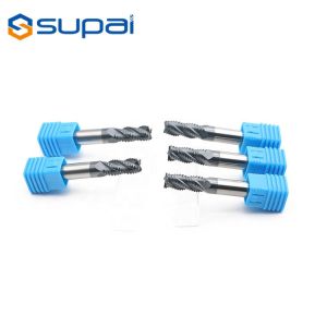 Long Shank Roughing End Mill / Solid Carbide Corner Radius End Mills