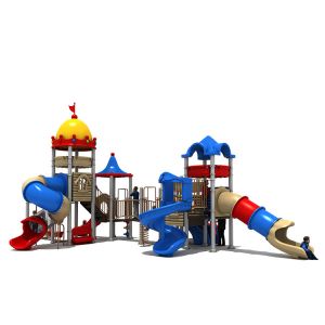 China Children Amusement Park Playground Plastic Slides Outdoor Aluminum Alloy on sale