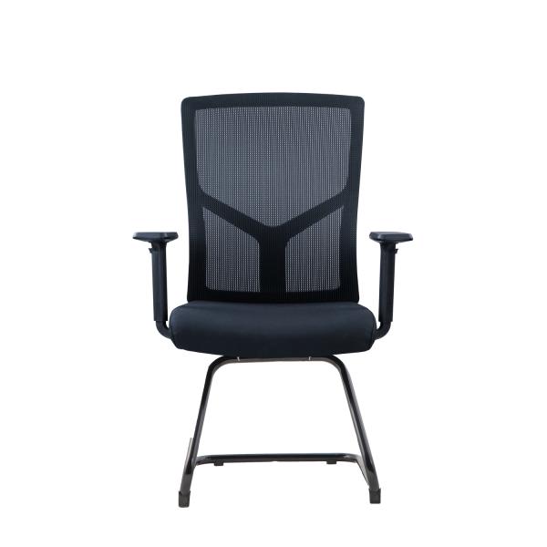 Office Staff Meeting Mesh Chair with Low Back and Adjustable Height Modern Desig