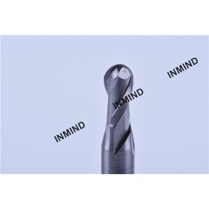 R1.75 , AlTiN , HRC50 ,Spherical Ball end mill R1.75 Dia 3.5mm ,Black Coating