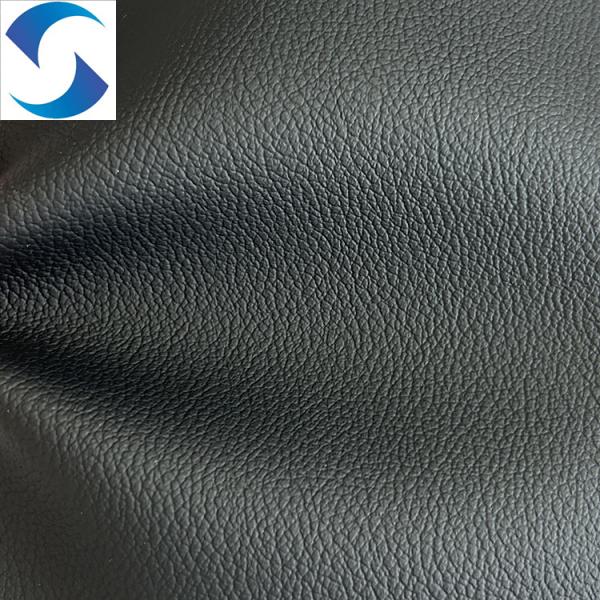Abrasion-Resistant PVC Leather Fabric with Soft Feel for Upholstery 0.8mm Car
