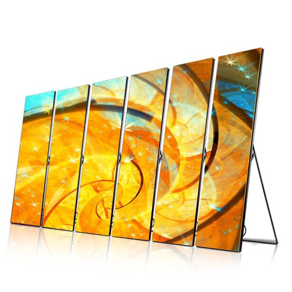 55 Inch Indoor Digital Signage And Display LED Screen Poster P2 Mobile Pantalla