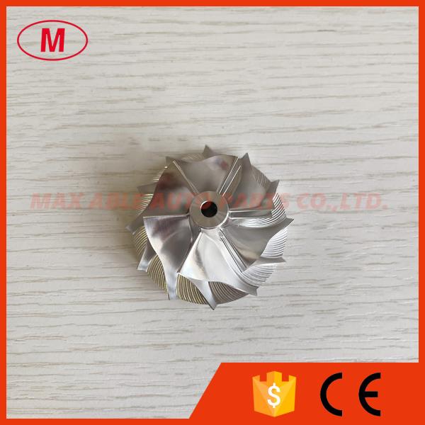 Quality KP39 5443-123-2007 1303-039-401 34.50/46.00mm 6+6 blades milling/aluminum 2618/billet compressor wheel for 5439-970-0005 wholesale