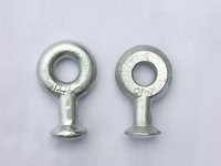 China Hot Dip Galvanized Steel Ball Eye Forging Process In Electric Link Fitting on sale