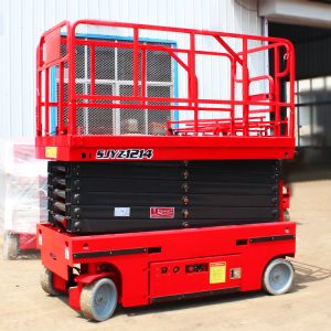 New Arrival 6-12m Working Height Mobile Tracked Crawler Electric Scissor Lift