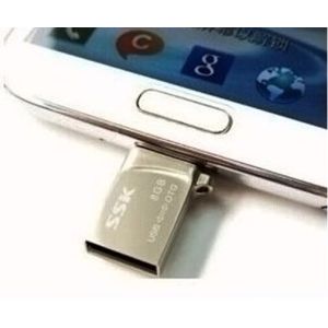 Metal Micro Usb Otg Flash Drive For Android Phone 128MB 256MB 512MB