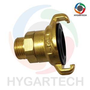 Brass Swivel Male Thread Claw-Lock Quick Hose Coupling MIP 1/2"