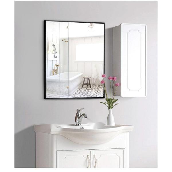 Art Deco Design Style Rectangular Full Length Wall Mirror for Bedroom Decoration