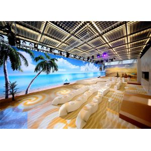 Full Color Indoor P3.9 LED Concert Screens rental Ultra Wide Viewing Angle