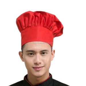 Polyester Cotton Adjustable Chef Hat Kitchen Cooking Chef Hat