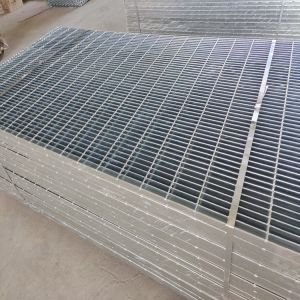 Galvanized Lattice Plate Bar Steel Grating Leak Proof Foot Pedal For Offshore