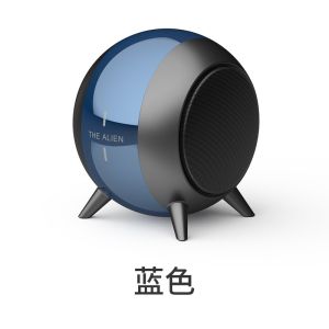min round metal wireless speaker .3W with selfie function .High quality from
