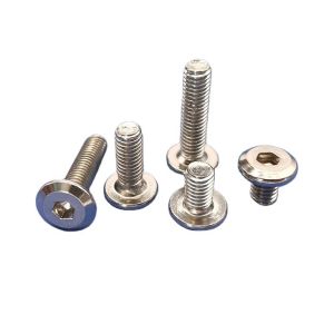 ISO9001 Certified Carbon Steel Nickel Plated Flat Head Chamfered