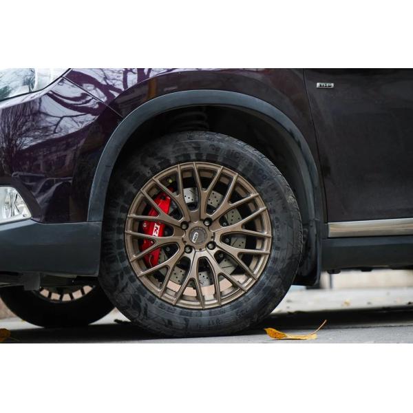 Front Big Brake Kit 4 Piston Caliper with 330x28mm rotor BBK auto brake system For Citroen DS6 17 Inch car rim